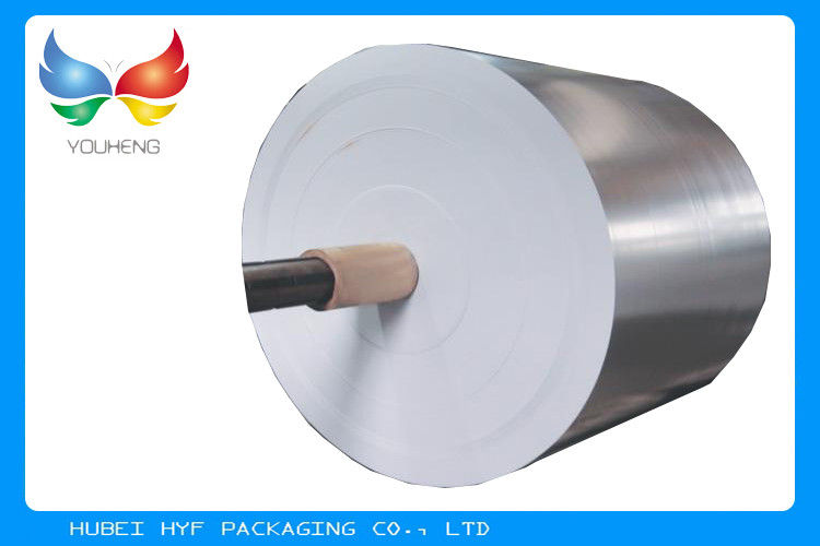 Kemasan High End Vakum Silver Metallic Paper Dengan Single Side Coating Untuk Label Botol Anggur Bir di 70gsm