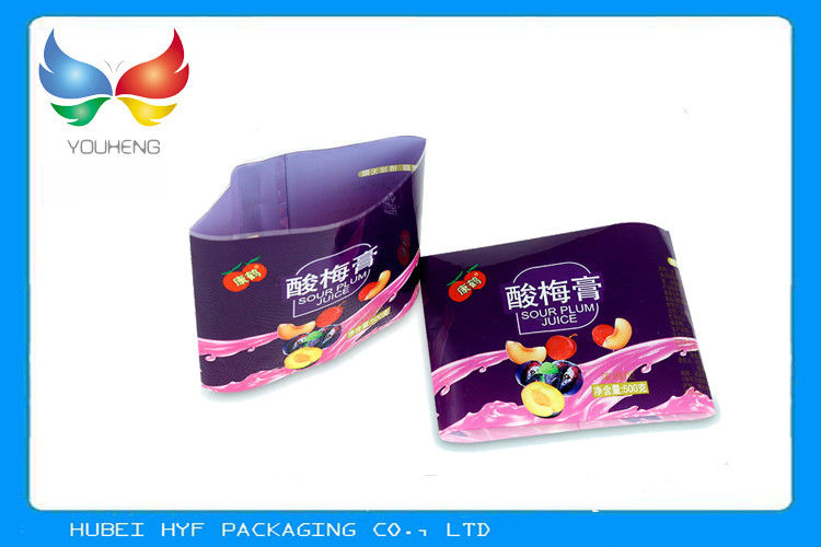 Label Botol Minuman Printing Multicolor, Label Pvc Heat Shrink Menyusut Dicuci Dalam Ketebalan 30mic